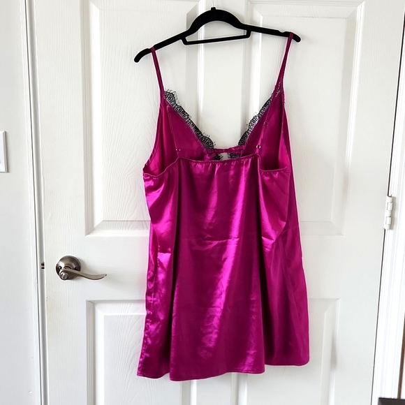 Purple & Black Slip/Baby doll 1XL - Picture 2 of 3